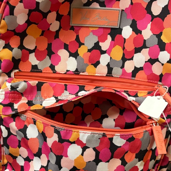Vera Bradley Multicolor Dot Backpack - Picture 13 of 16
